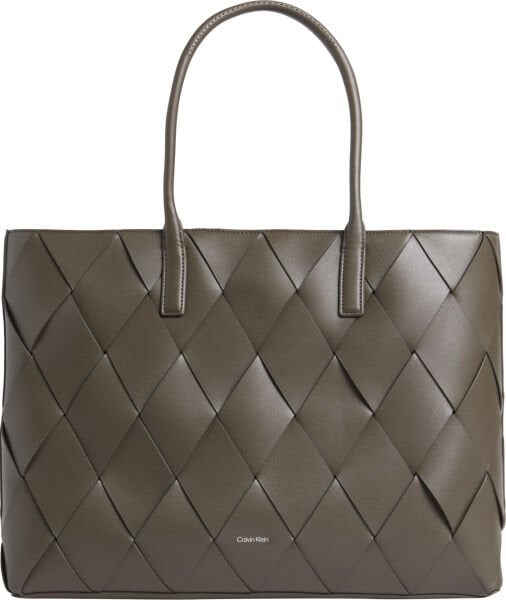 CK WOVEN MEDIUM SHOPPER
