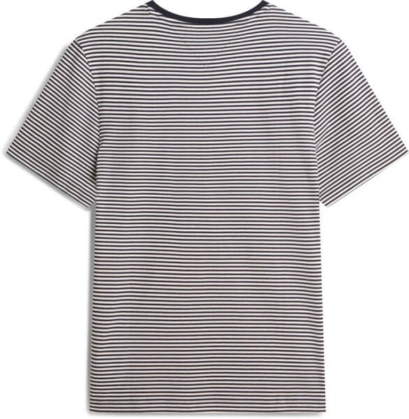 STRIPE LIGHT INTERLOCK TEE