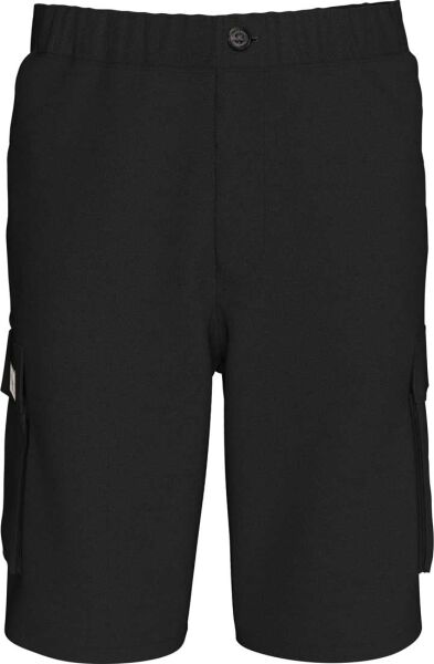 COTTON PULL ON CARGO SHORT
