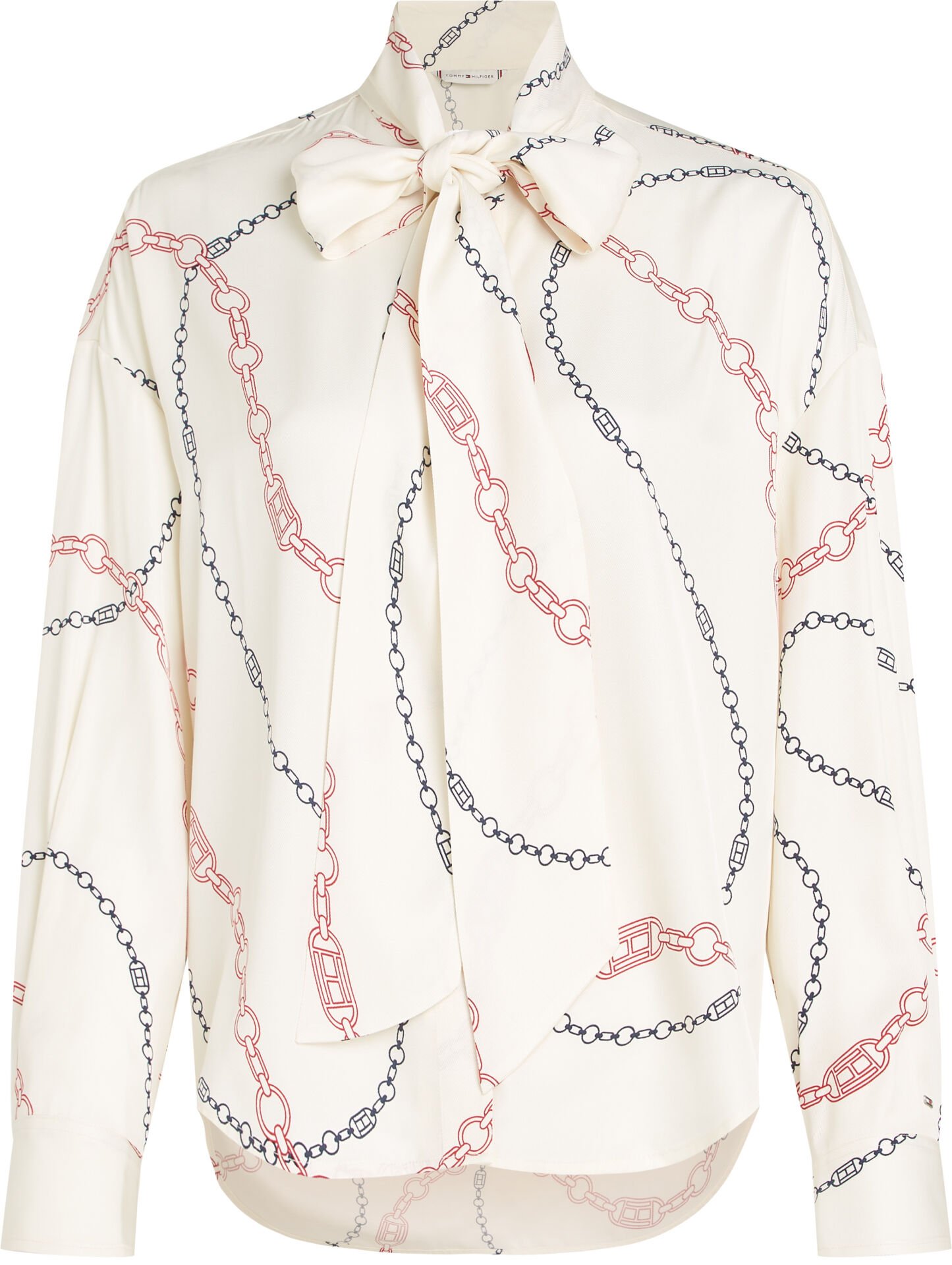 FLUID VISCOSE BOW LS BLOUSE