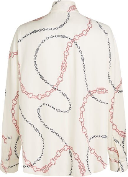 FLUID VISCOSE BOW LS BLOUSE