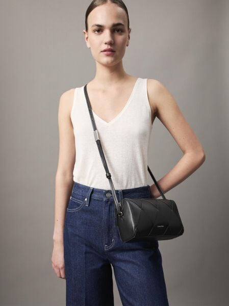 CK WOVEN CAMERA BAG