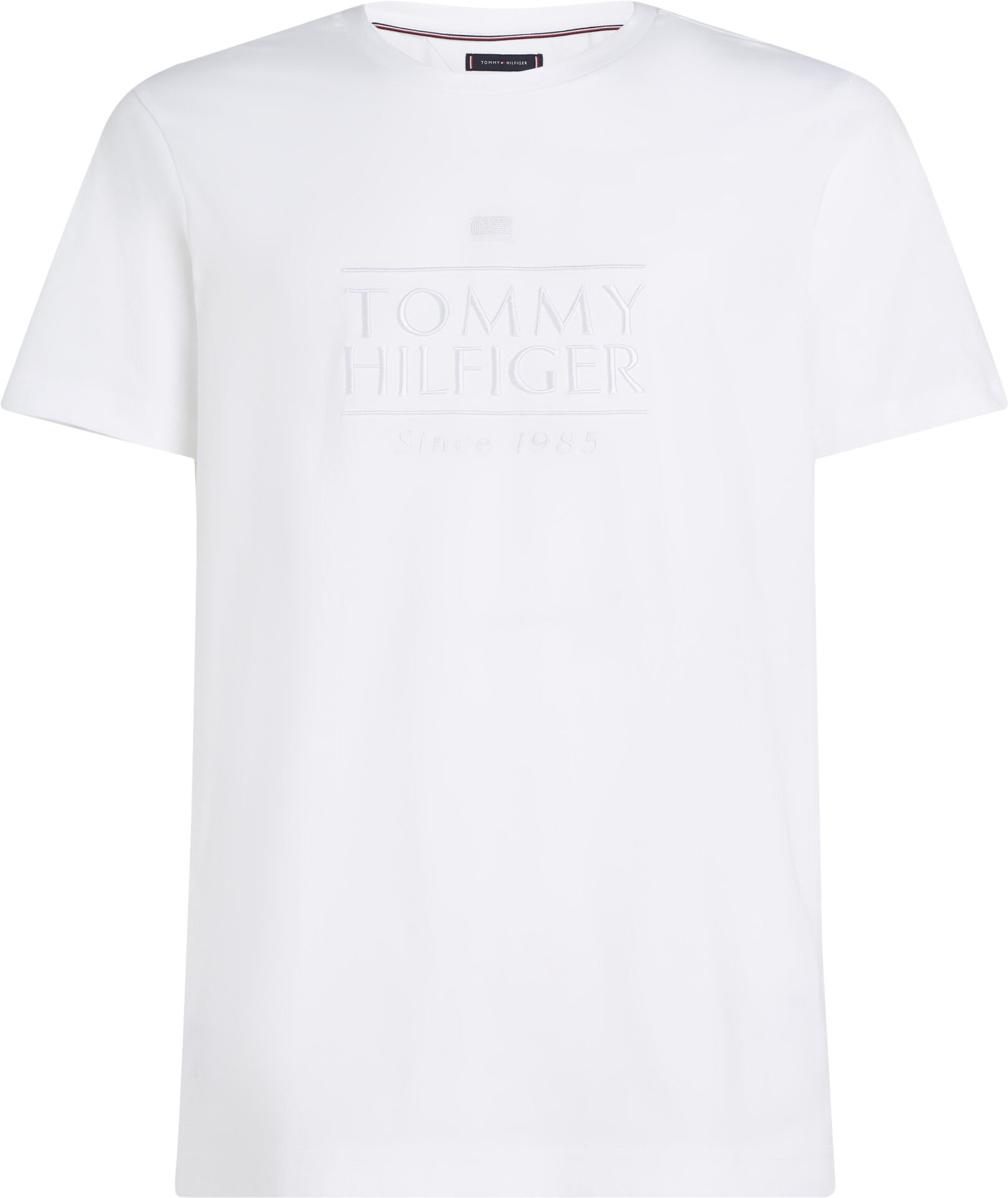 HILFIGER EMBROIDERY LOGO TEE