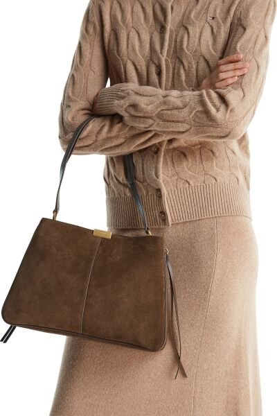 CASUAL LEATHER SHOULDER BAG SU