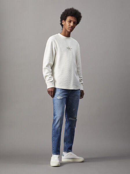 MONOLOGO WAFFLE LS TEE