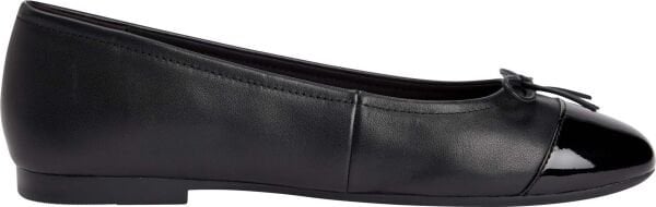 PATENT TOE-CAP LTHR BALLERINA