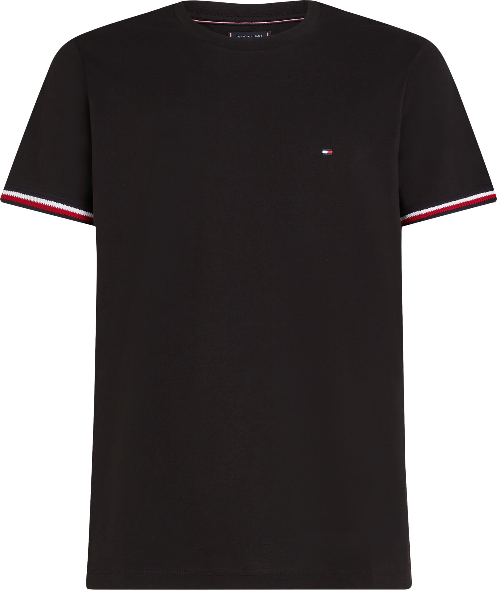 GLOBAL STRIPE CUFF TEE