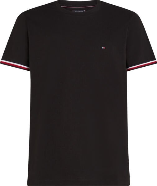 GLOBAL STRIPE CUFF TEE