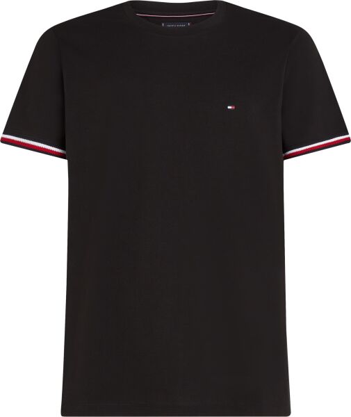 GLOBAL STRIPE CUFF TEE