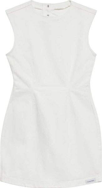 CAP SLEEVE DRESS CHALK WHITE