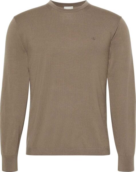 LS 100% MERINO CREW 14GG