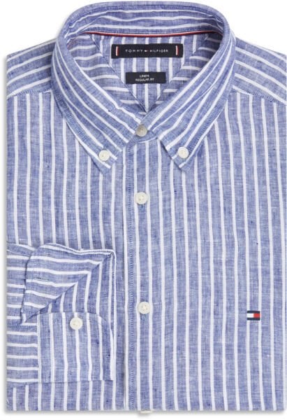 LINEN BENGAL STRIPE RF SHIRT