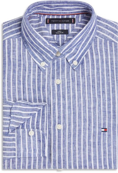 LINEN BENGAL STRIPE RF SHIRT