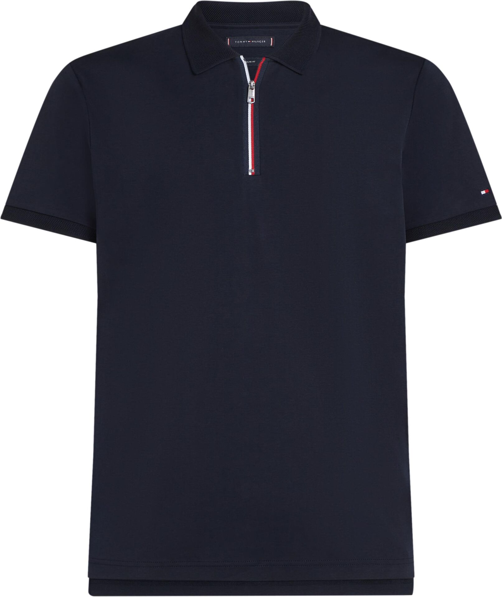 INTERLOCK ZIP REG POLO