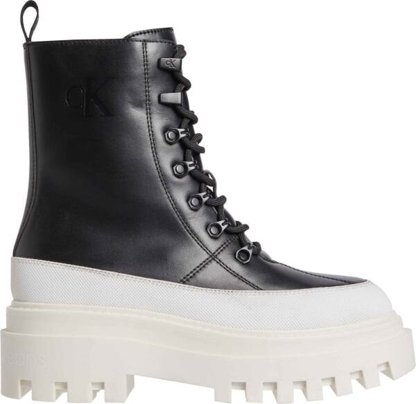 FLATFORM LACE UP BOOT LTH