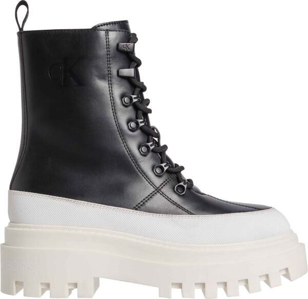 FLATFORM LACE UP BOOT LTH