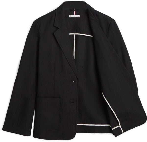 NEW ESS LINEN REG SB BLAZER