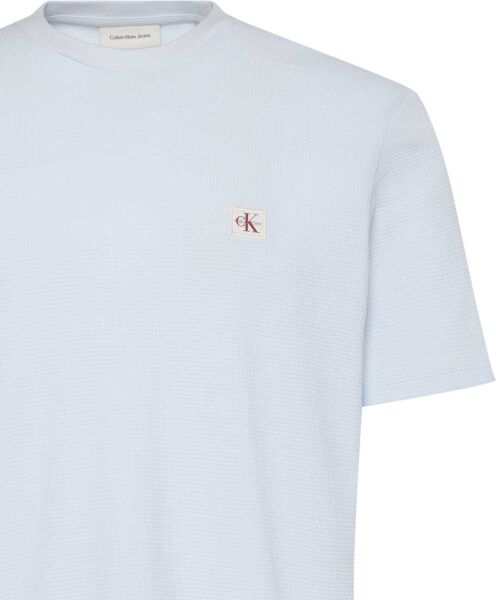 SS WAFFLE BADGE CREWNK TEE