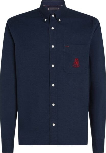 BRUSHED OXF CREST POCKET SHIRT