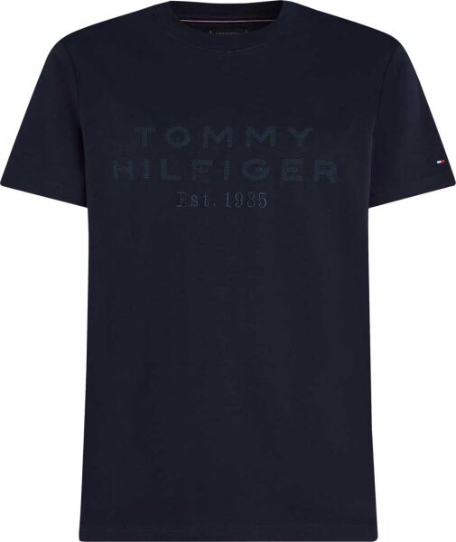 NYLON APPLIQUE MIX MEDIA TEE