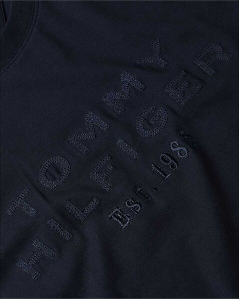 NYLON APPLIQUE MIX MEDIA TEE
