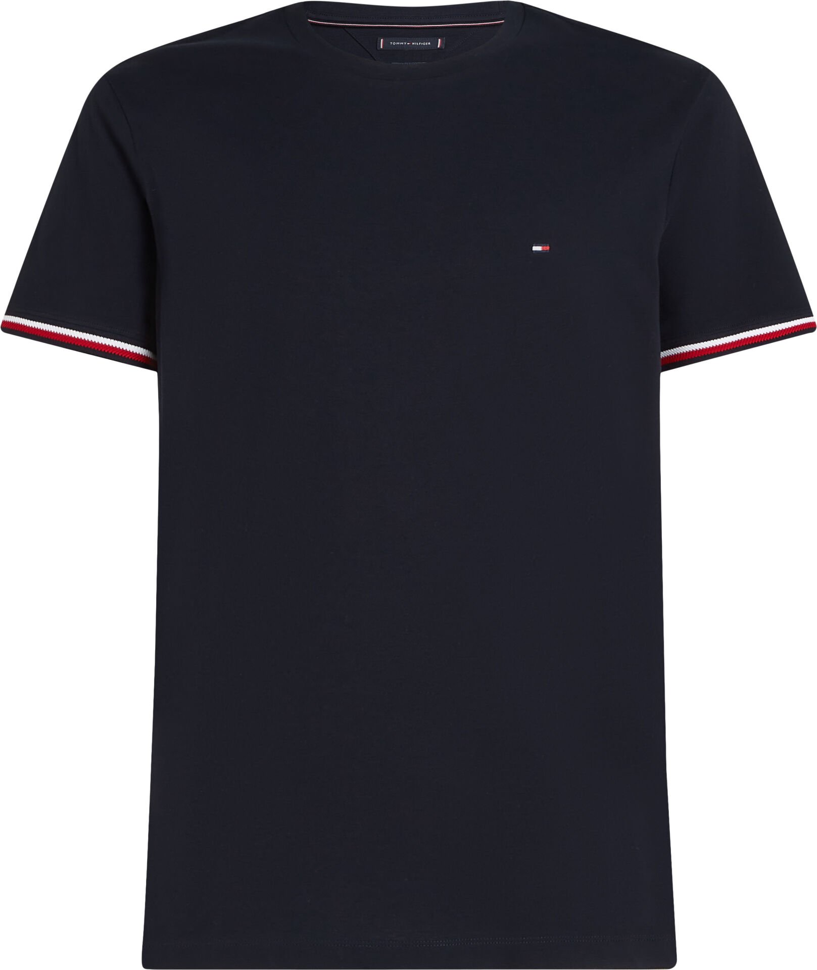 GLOBAL STRIPE CUFF TEE