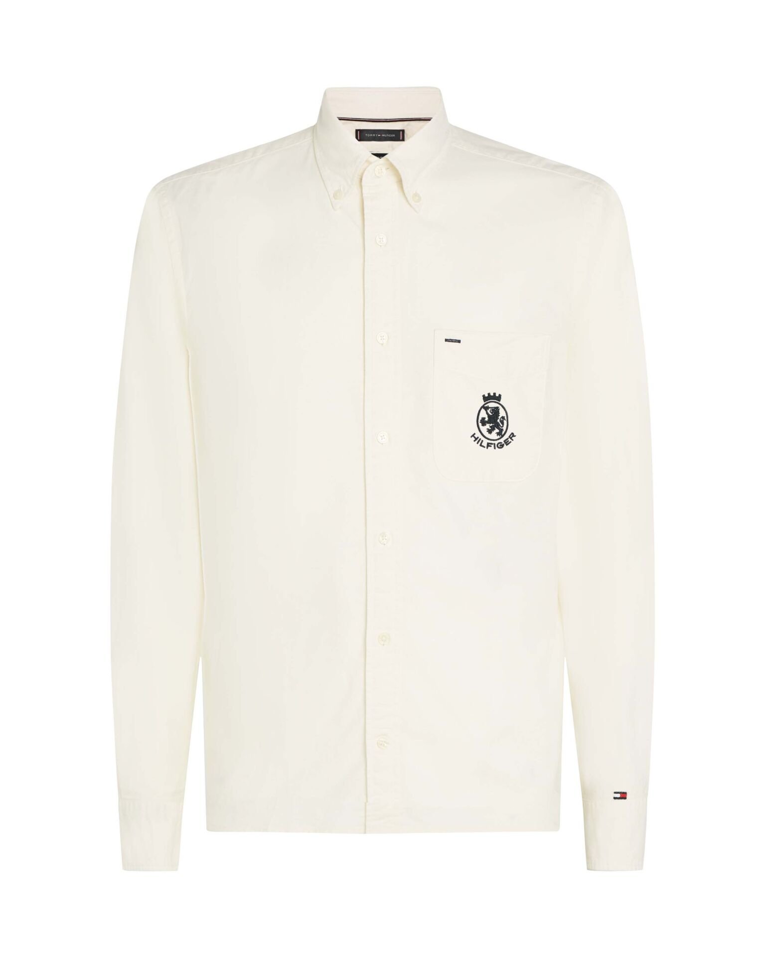 BRUSHED OXF CREST POCKET SHIRT