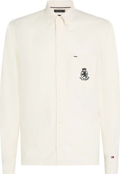 BRUSHED OXF CREST POCKET SHIRT