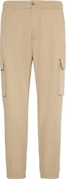 SKINNY ELASTIC TWILL CARGO PAN