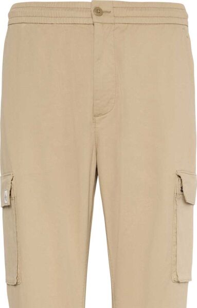 SKINNY ELASTIC TWILL CARGO PAN