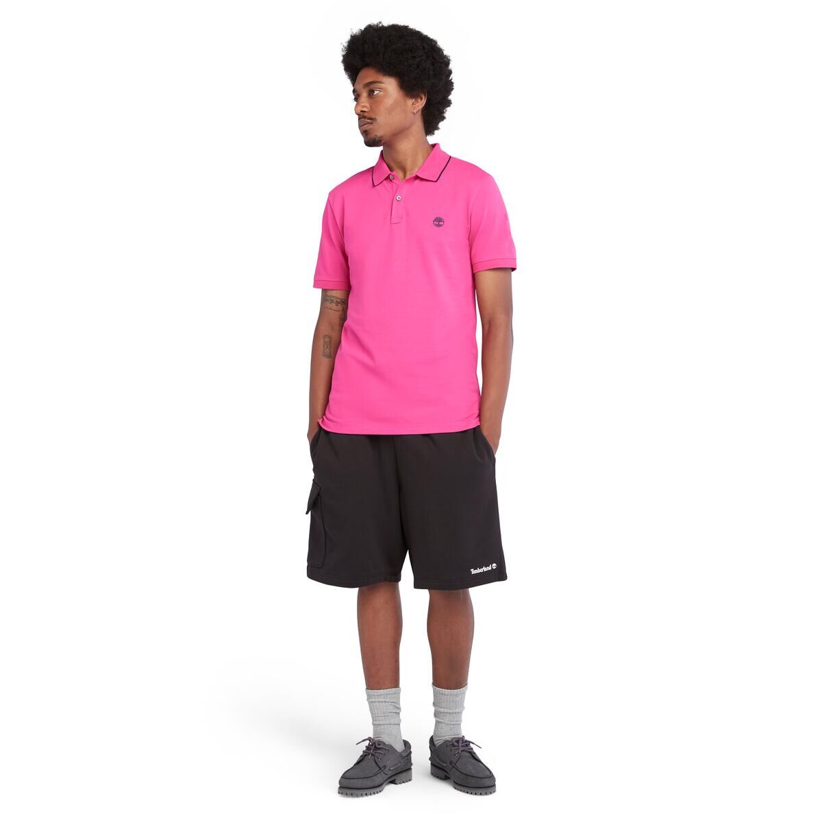 Printed Neck Short Slee
