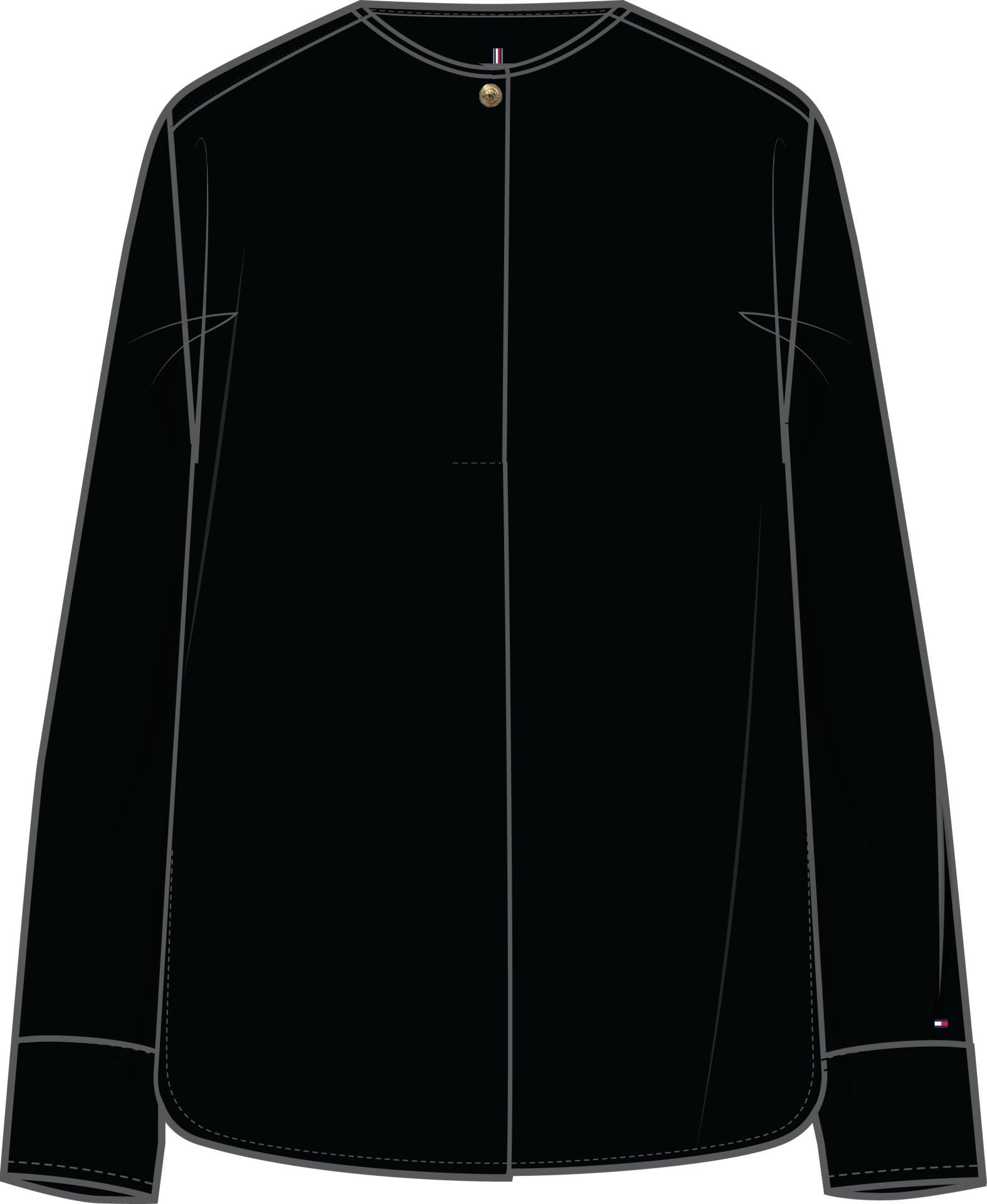 FLUID VISCOSE V-NECK RLXD BLOU
