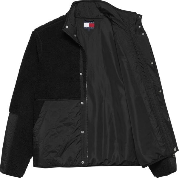 TJM ESSENTL MIX TEDDY JACKET E