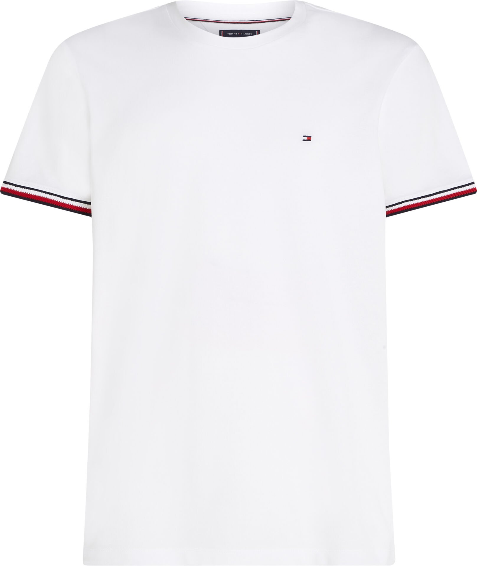 GLOBAL STRIPE CUFF TEE