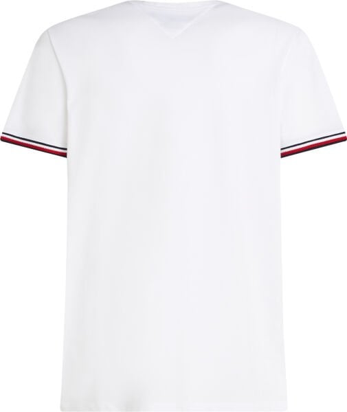 GLOBAL STRIPE CUFF TEE