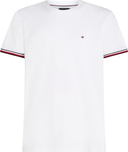 GLOBAL STRIPE CUFF TEE