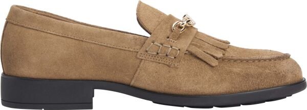 TH CHAIN FRINGE SUEDE LOAFER