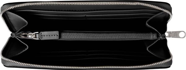 SCULPTED ZIP AROUND WALLET