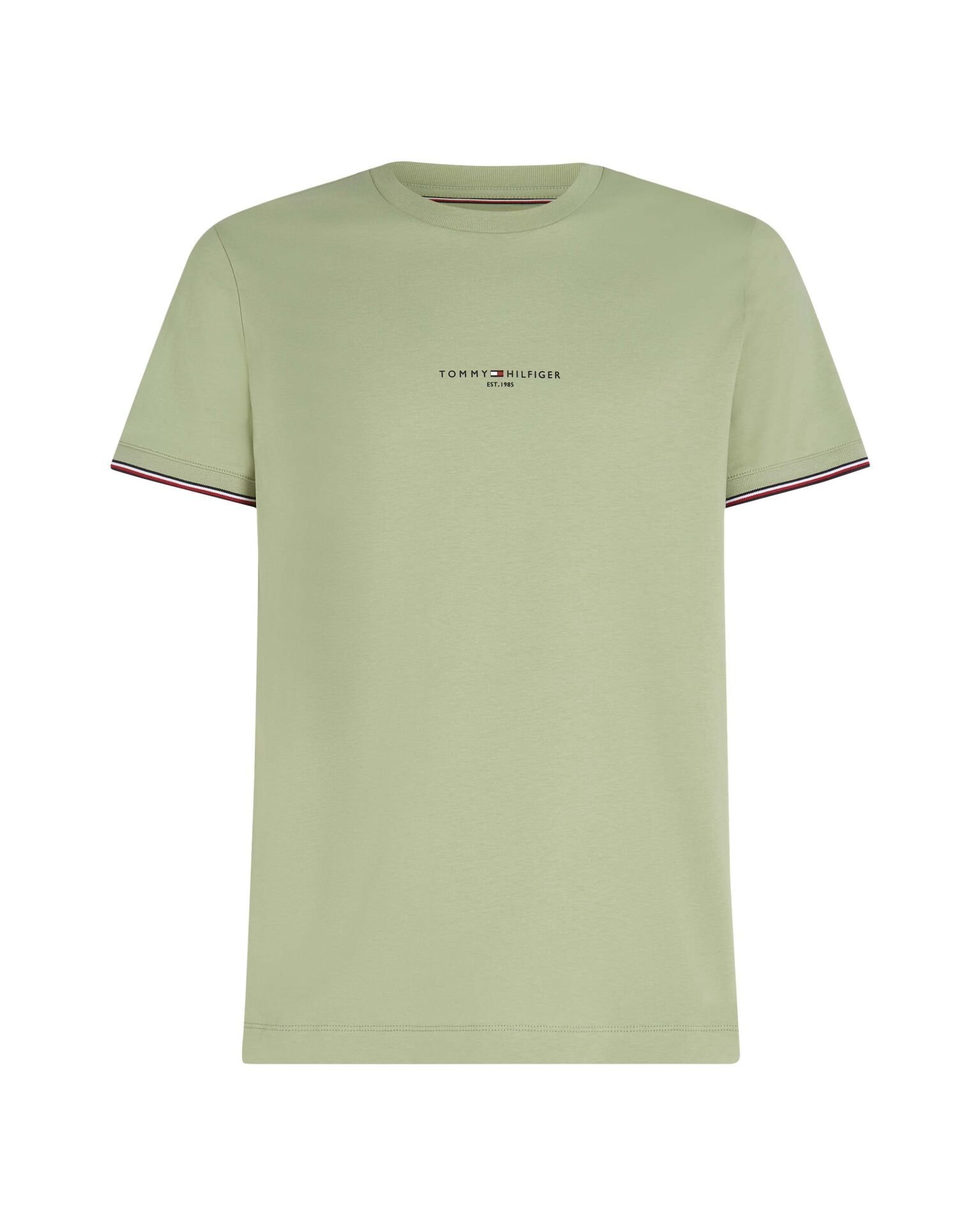 TOMMY LOGO TIPPED TEE