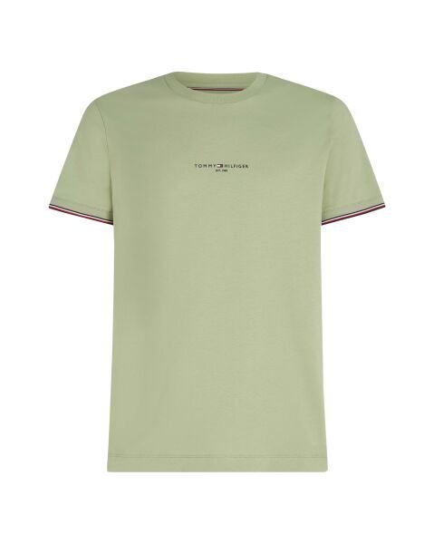 TOMMY LOGO TIPPED TEE