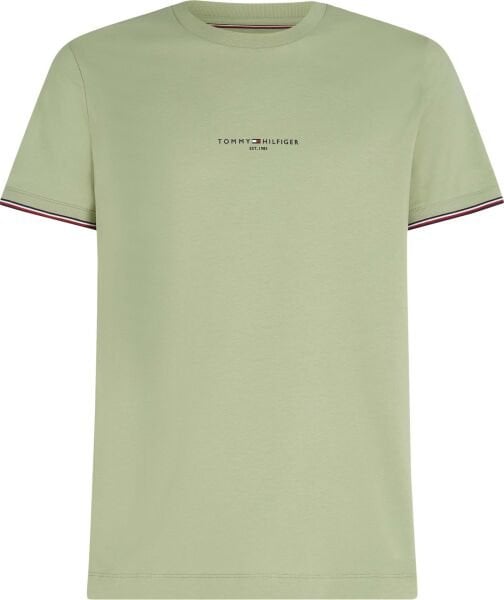 TOMMY LOGO TIPPED TEE