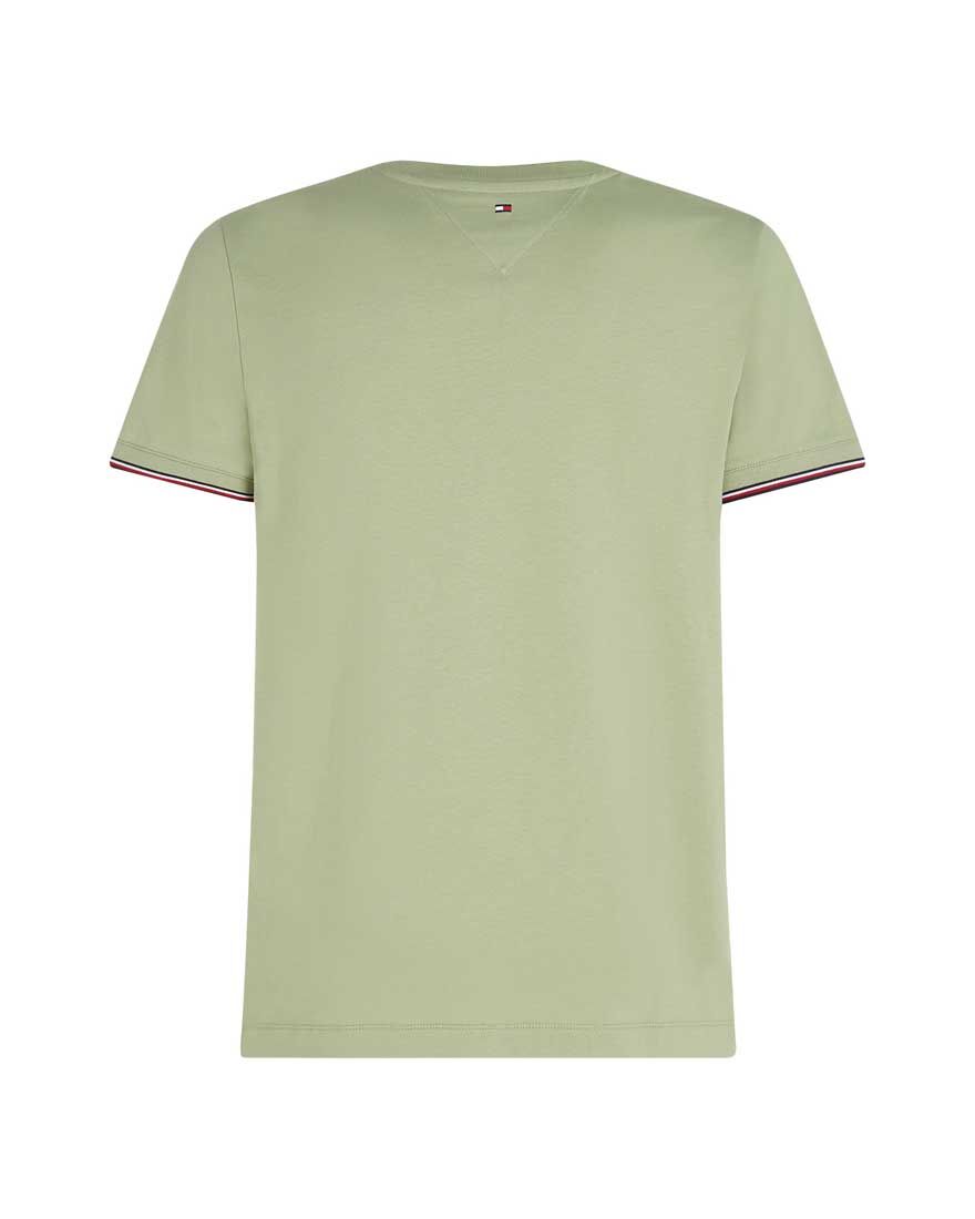 TOMMY LOGO TIPPED TEE