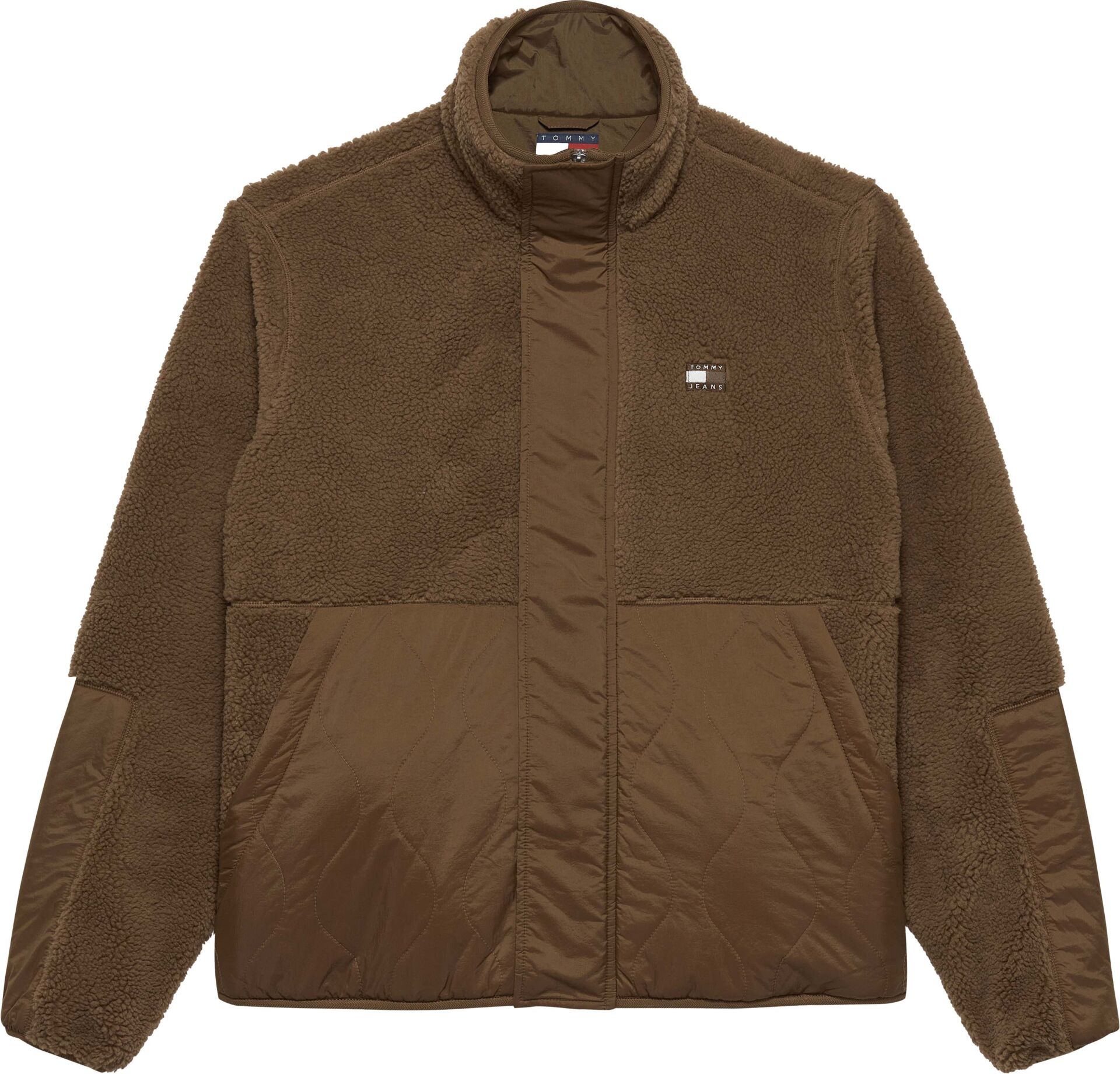 TJM ESSENTL MIX TEDDY JACKET E