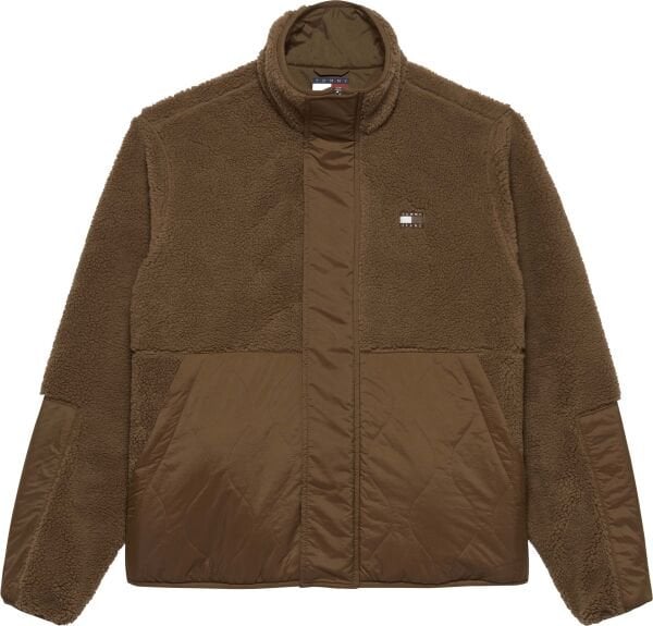 TJM ESSENTL MIX TEDDY JACKET E