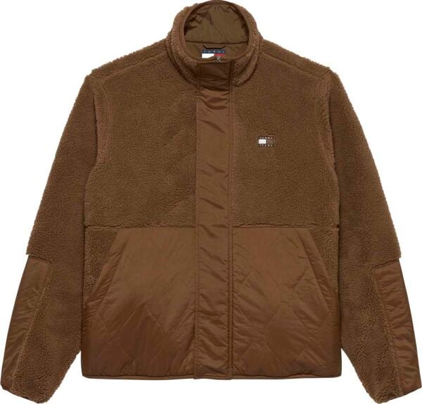 TJM ESSENTL MIX TEDDY JACKET E