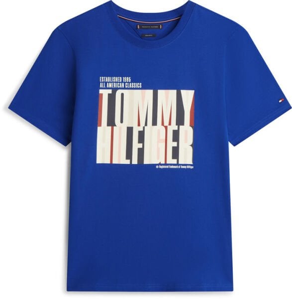 SPLIT COLOUR GRAPHIC TEE
