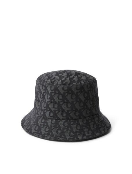 LOGO JACQUARD BUCKET HAT