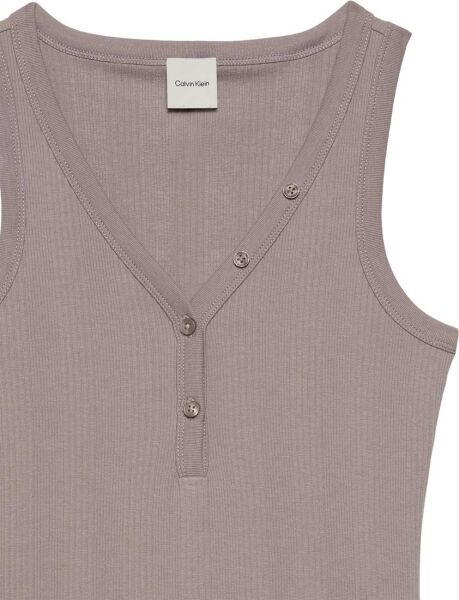 SL VARIGATED RIB VNECK HENLEY
