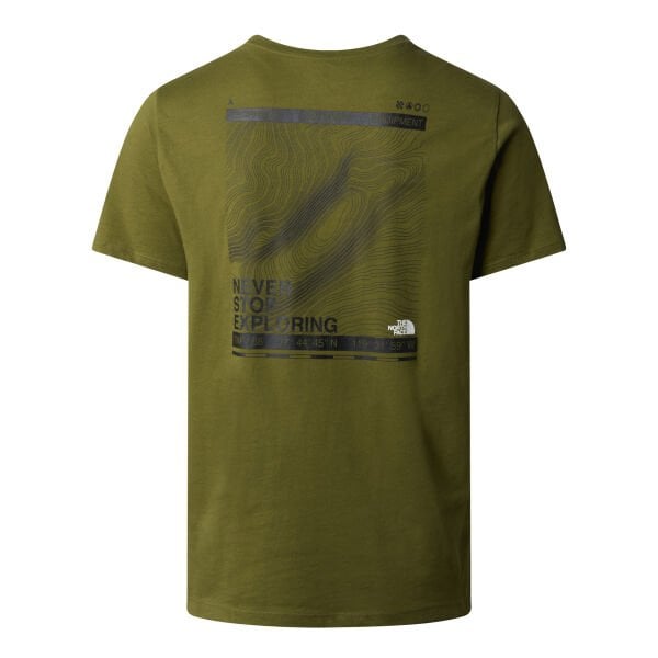 M FOUNDATION MOUNTAIN LINES GRAPHIC TEE