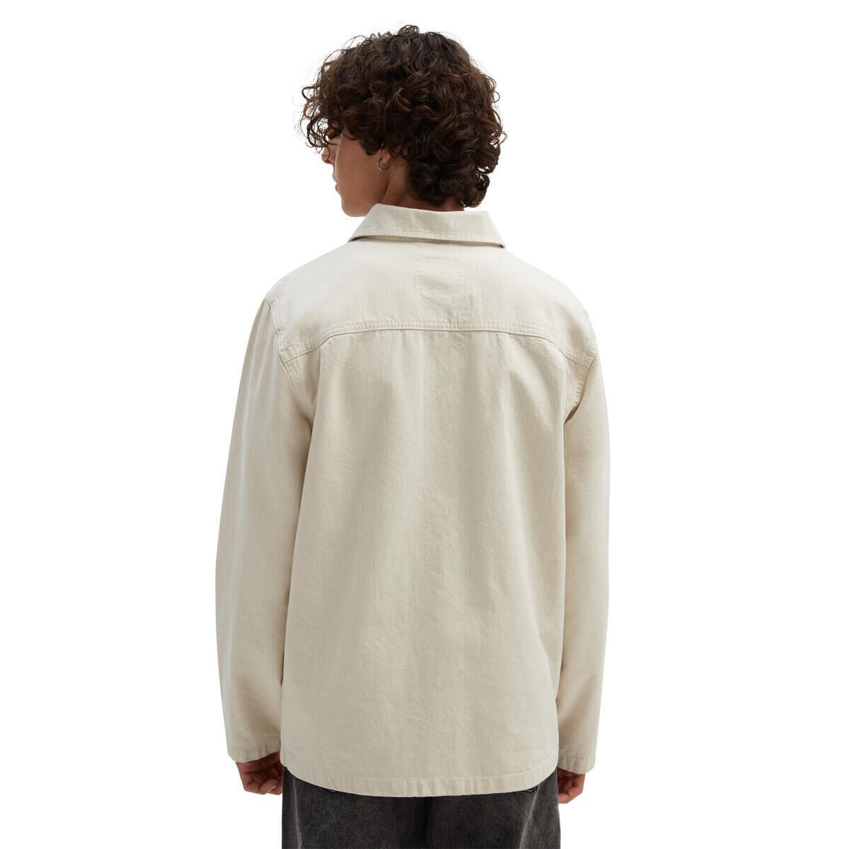 HICKORY STRIPE DRILL CHORE COAT Sarı - S